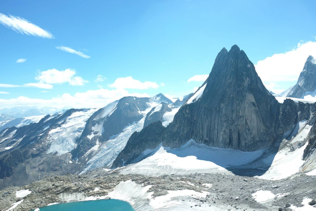 Snowpatch Spire, viewed from McTech Arete