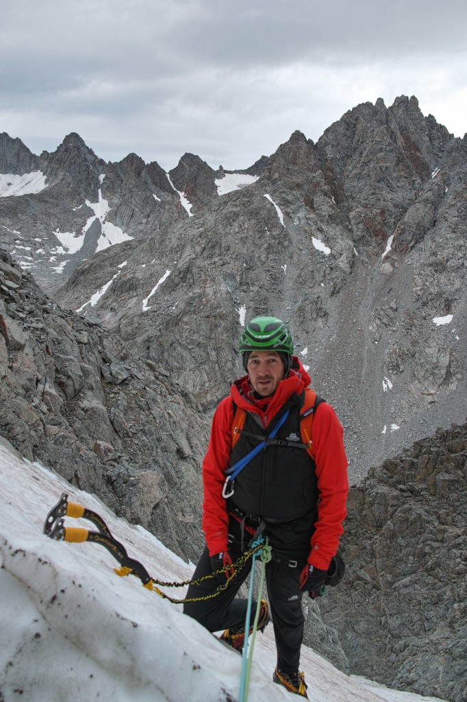 At the base of Tower 1 Gully