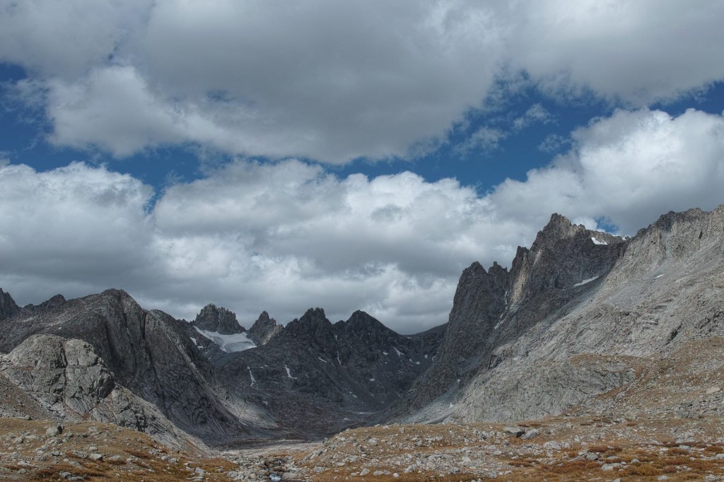 Titcomb Basin, Tower 1 on the right