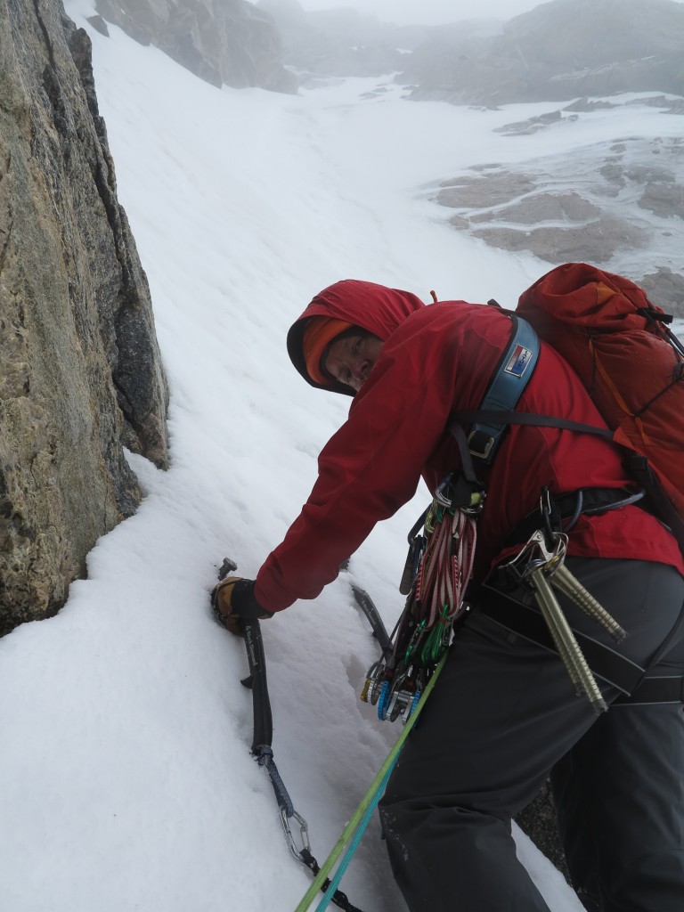 Setting off on the final pitch