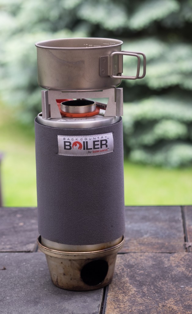 Backcountry Boiler with Pot Stand