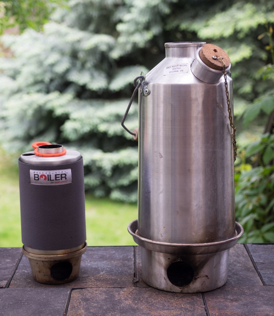 Backcountry Boiler, and it's big brother, the Storm Kettle