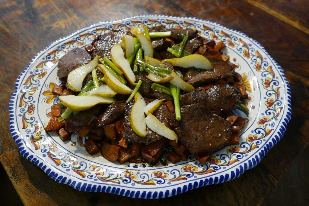 My "trophy" Elk tenderloin medallions. 